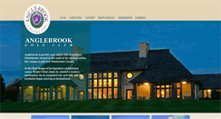 Desktop Screenshot of anglebrookgc.com